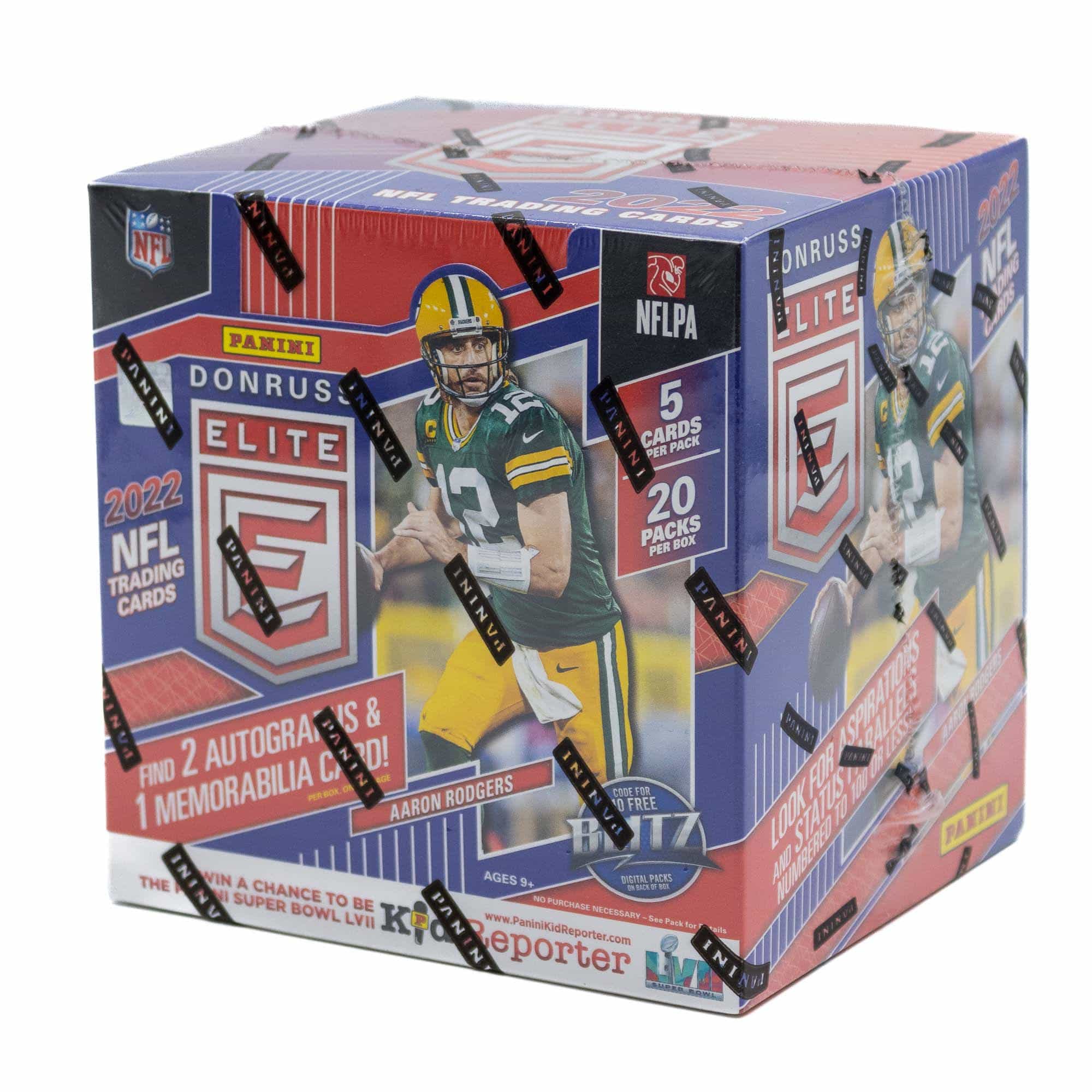 2022 Panini Donruss Elite NFL Football Hobby Box