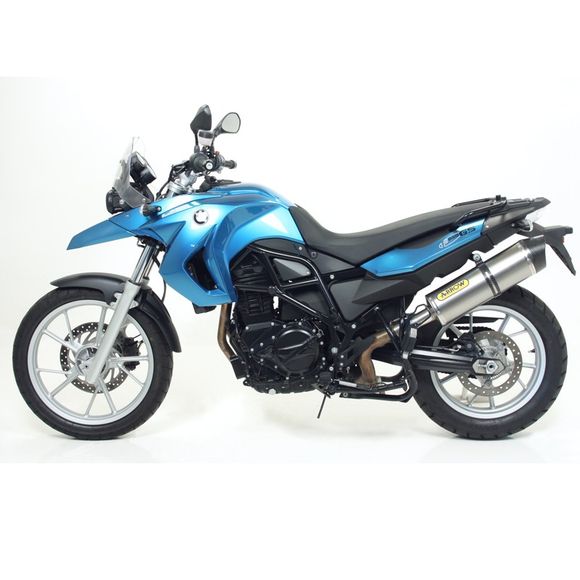 Silencieux Arrow Alu dark Maxi race-tech embout carboneRef : 72612AKN