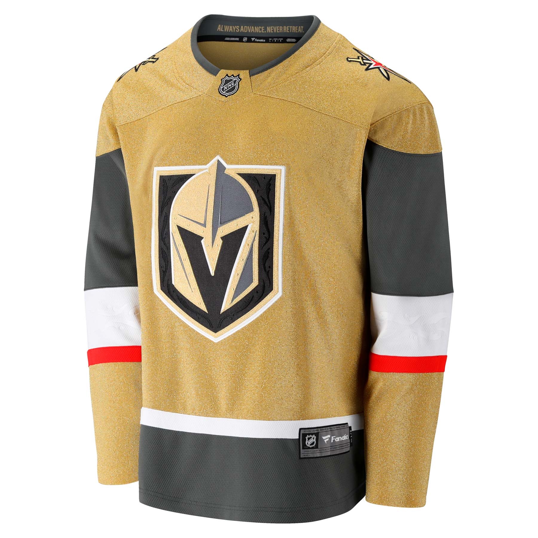 Vegas Golden Knights Breakaway NHL Jersey Home Gold