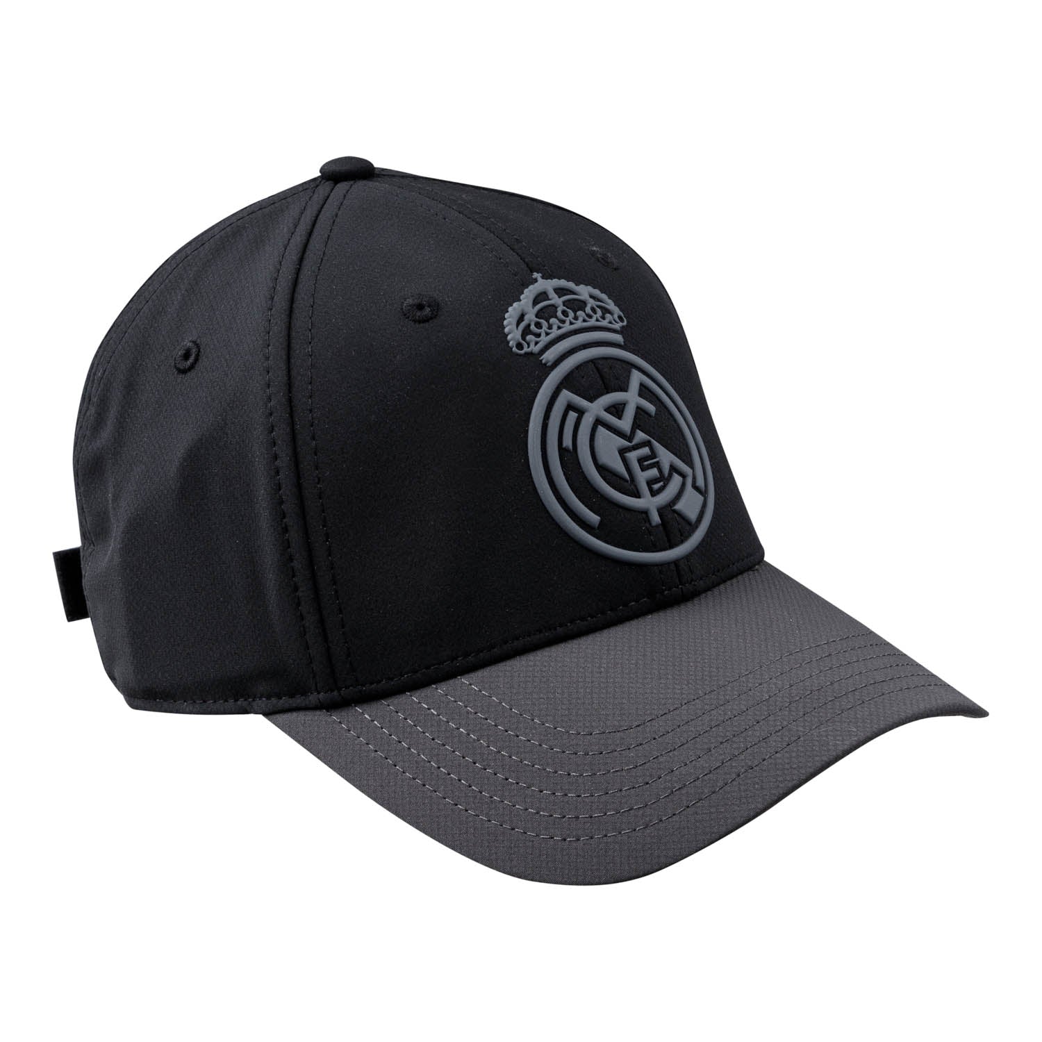 Real Madrid Black/Grey Crest Cap