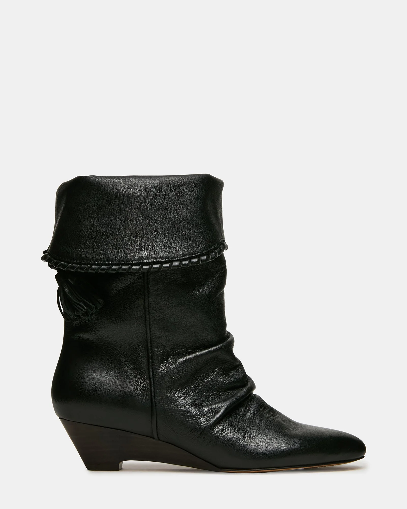 Enaya Black Leather