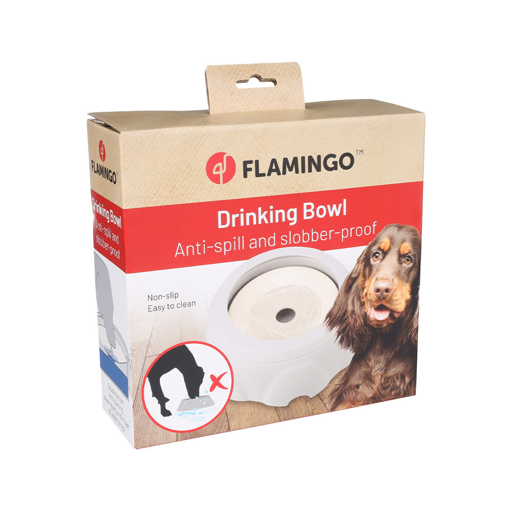 Flamingo Anti-Spill Water Bowl