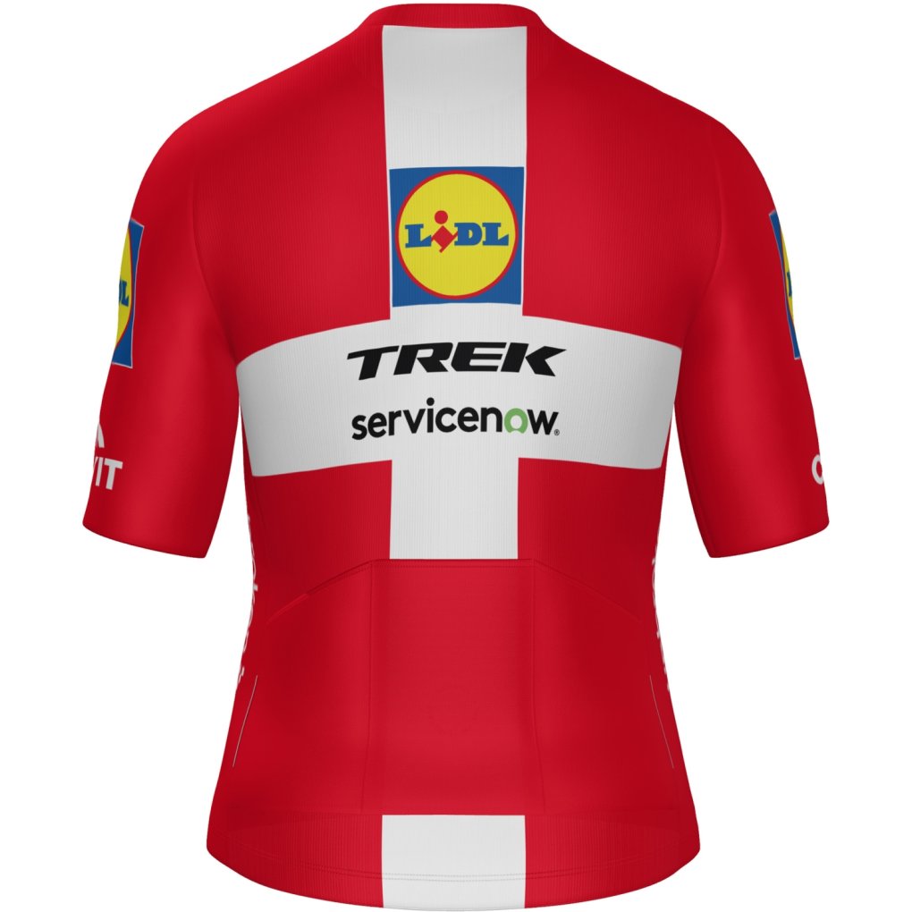 Santini Team Lidl-Trek 2026 National Champion Cycling Jersey Men RE97175C26LTDK - Denmark