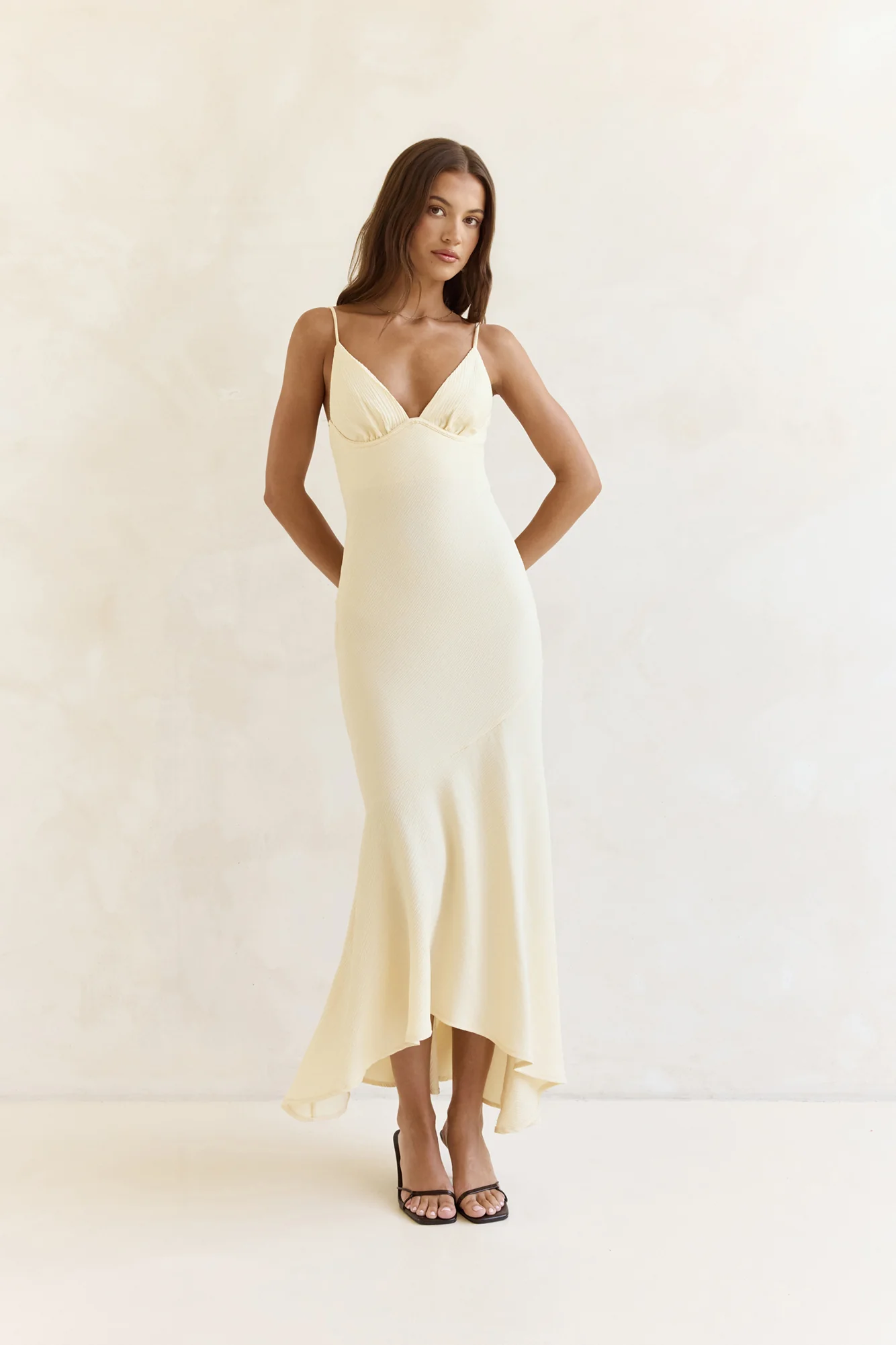 Moving Moments Maxi Dress Yellow