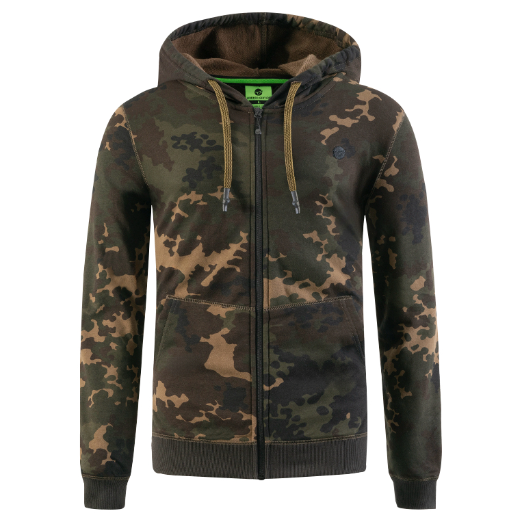 Korda Zip Hoodie Dark Kamo