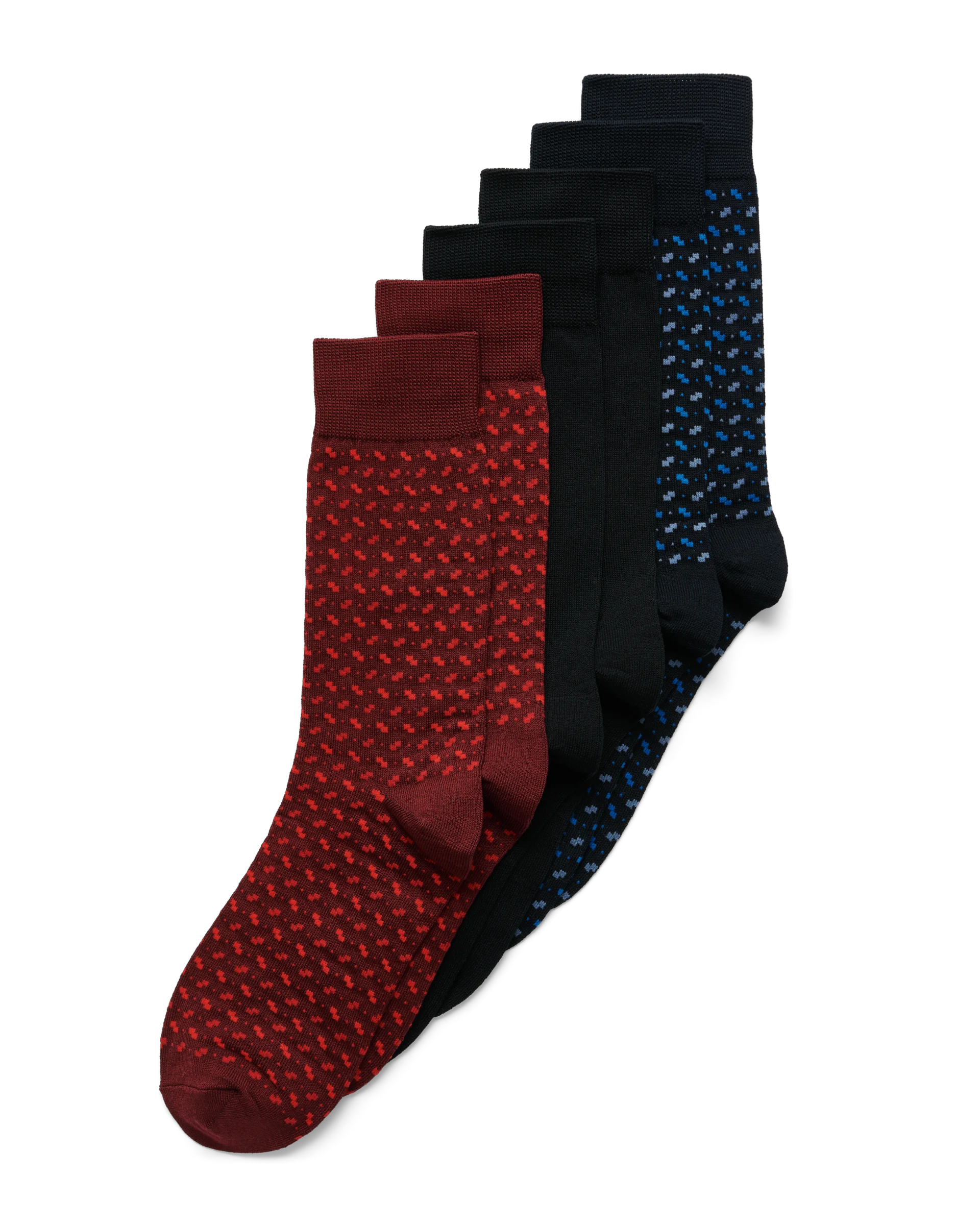 ECCO Gift Box Herren Halbhohe Socken MultiColor