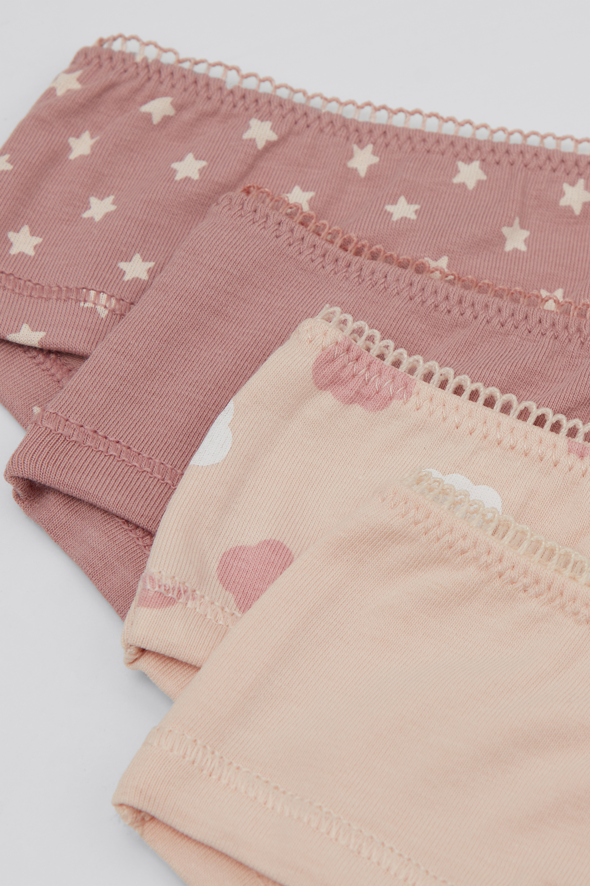 4 Pairs of Girls’ Printed Cotton Knickers