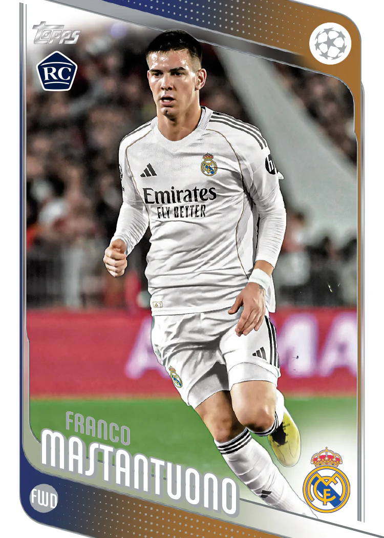 2025-26 Topps UEFA Club Competitions - Hobby Box