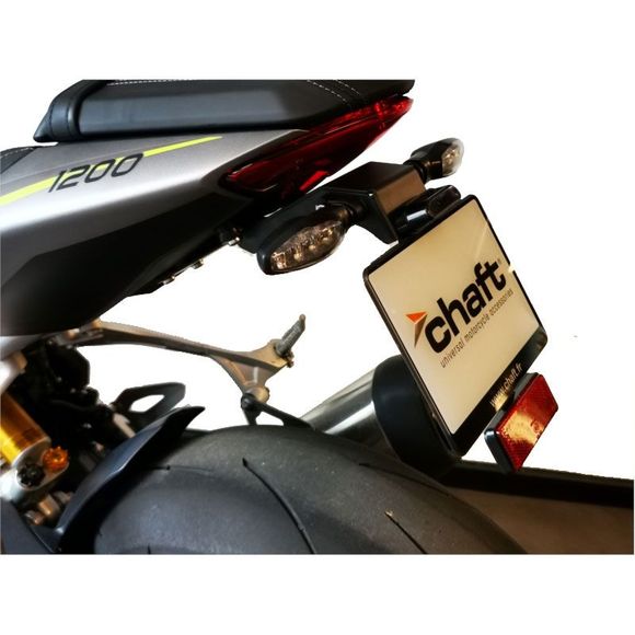 Support de plaque Chaft Noir - NoirRef : CF0079 / UL614