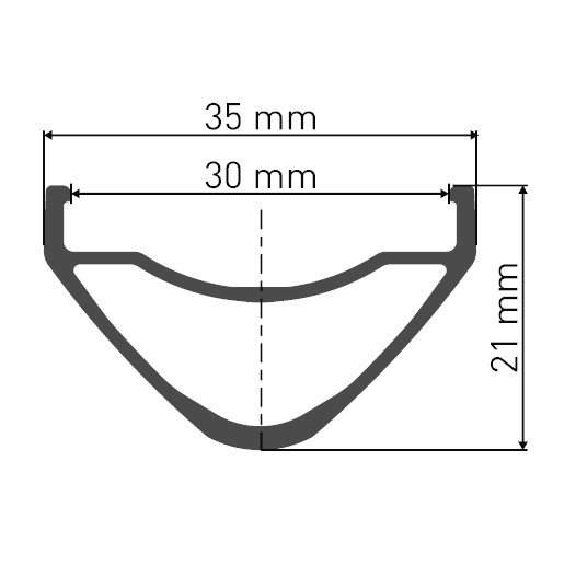 DT Swiss HX 1700 SPLINE Front Wheel - 27.5