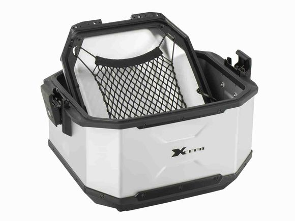 Top case Hepco & Becker Xceed 45 - argent UniverselRef : HBE01371A / 610224 00 09