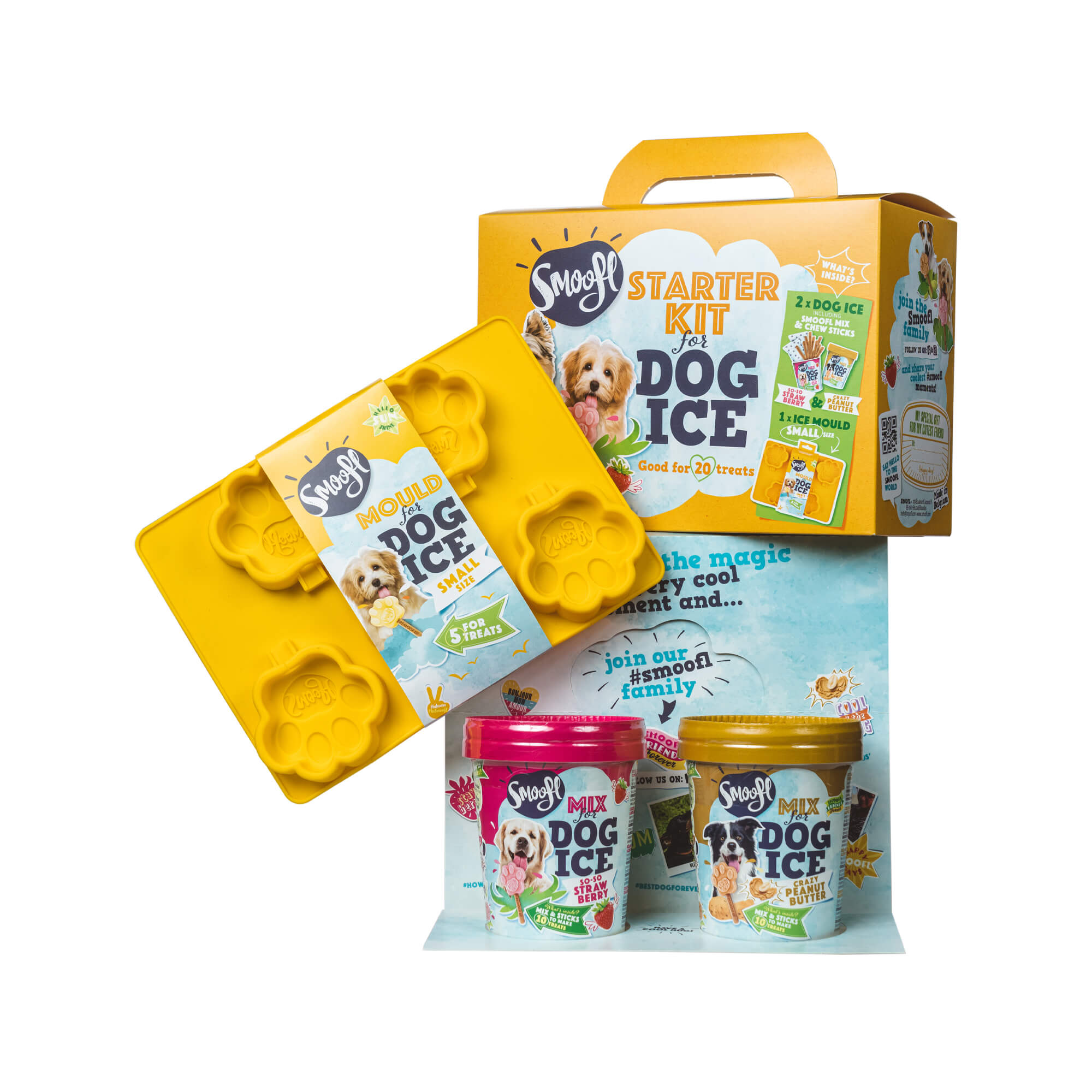 Smoofl Dog Ice Starter Kit - M