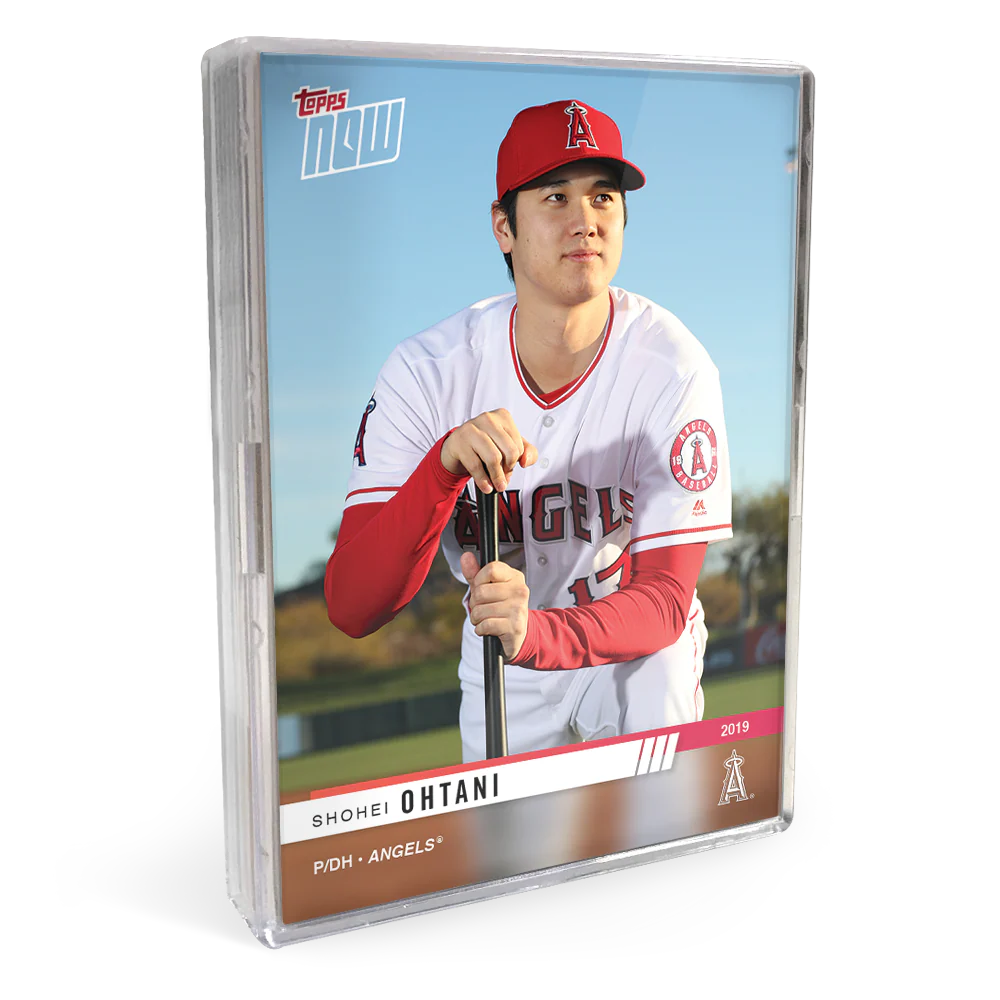 2019 Angels TOPPS NOW® Road To Opening Day 16-Card Team Set - Autograph Edition - Print Run: 643