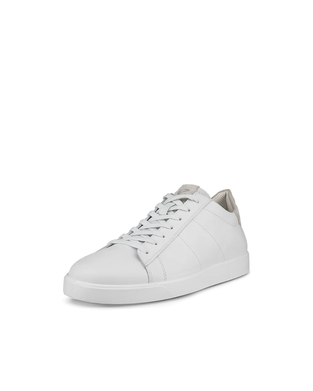 ECCO STREET LITE M Herren Ledersneaker Weiß