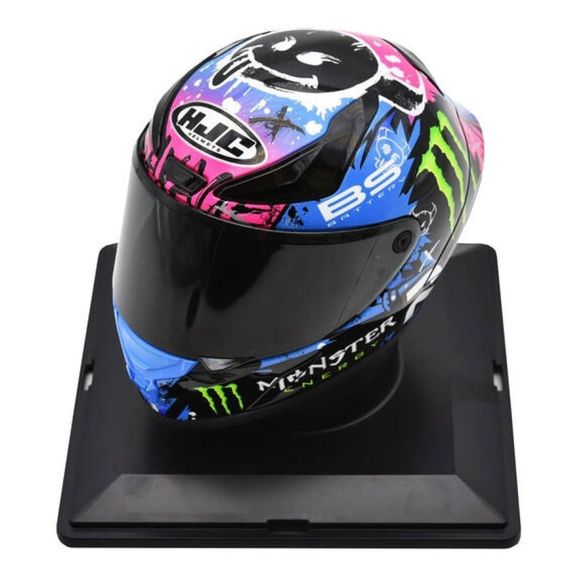 Miniature HJC mini helmet RPHA 1 QUARTARARO LE MANS SPECIAL 2024 MC28 - MulticolorRef: HJ1354