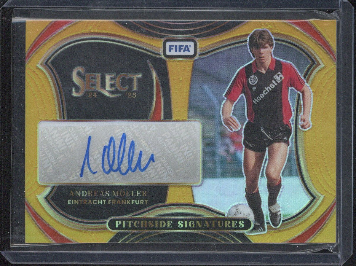 2024-25 Panini Select Fifa Soccer Andreas Moeller Autograph /10 #PS-AM