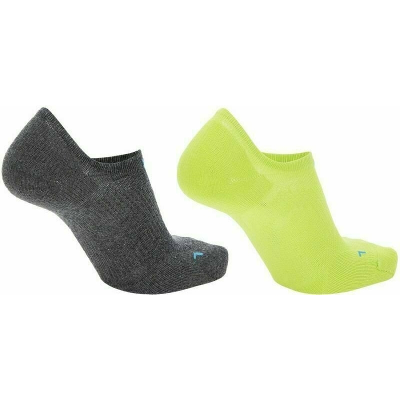 UYN Sneaker 4.0 Socks - 2 Pairs - EU 35-36 - anthracite mel/lime