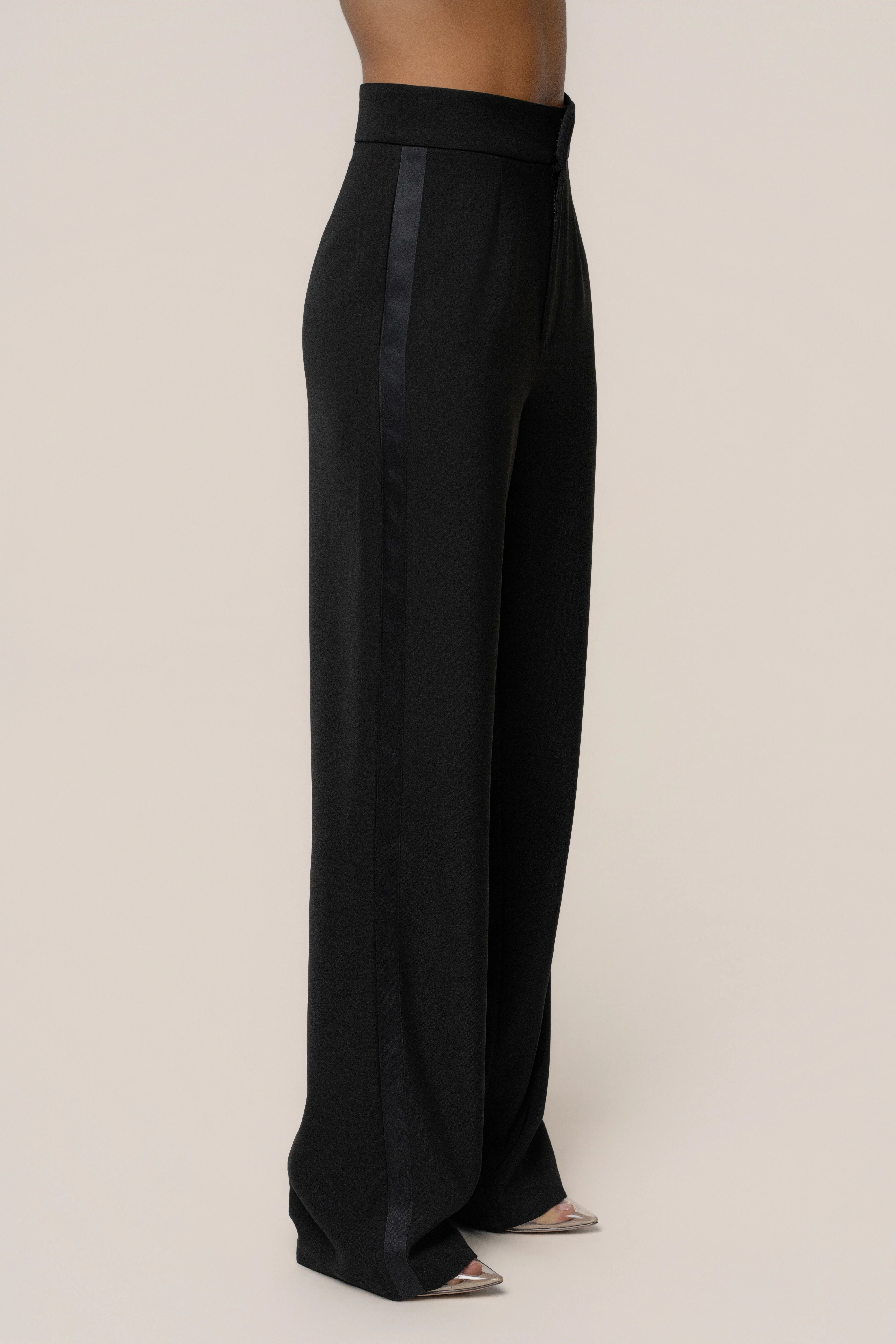 Black Suite Life Woven Pant
