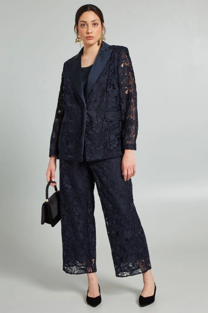 Single-breasted blazer - NIGHT BLUE