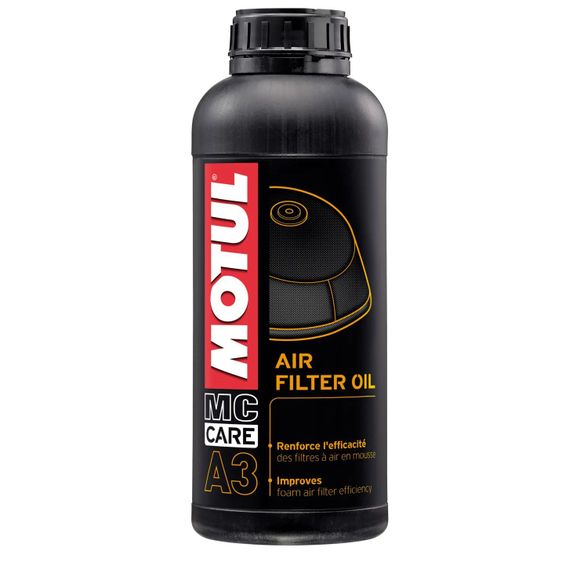 Huile de filtre Motul A3 AIR FILTER OIL 1L UniverselRef : MOT0154 / 108588