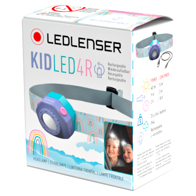 Led Lenser Headlamp Kidled4R (purple)