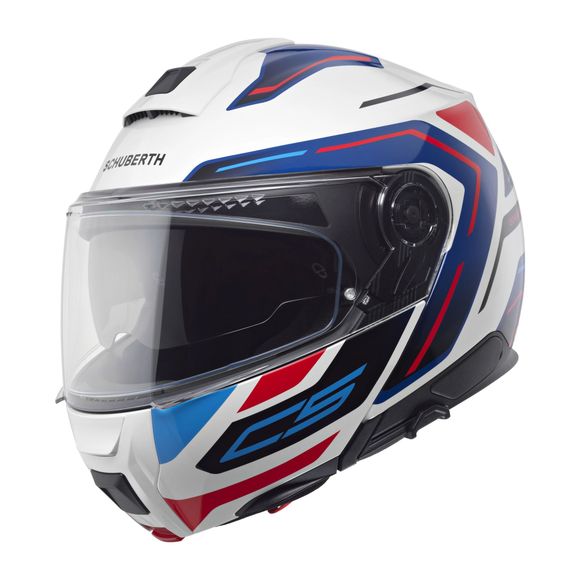 Schuberth C5 Omega - White modular helmetRef: Se0302-C758