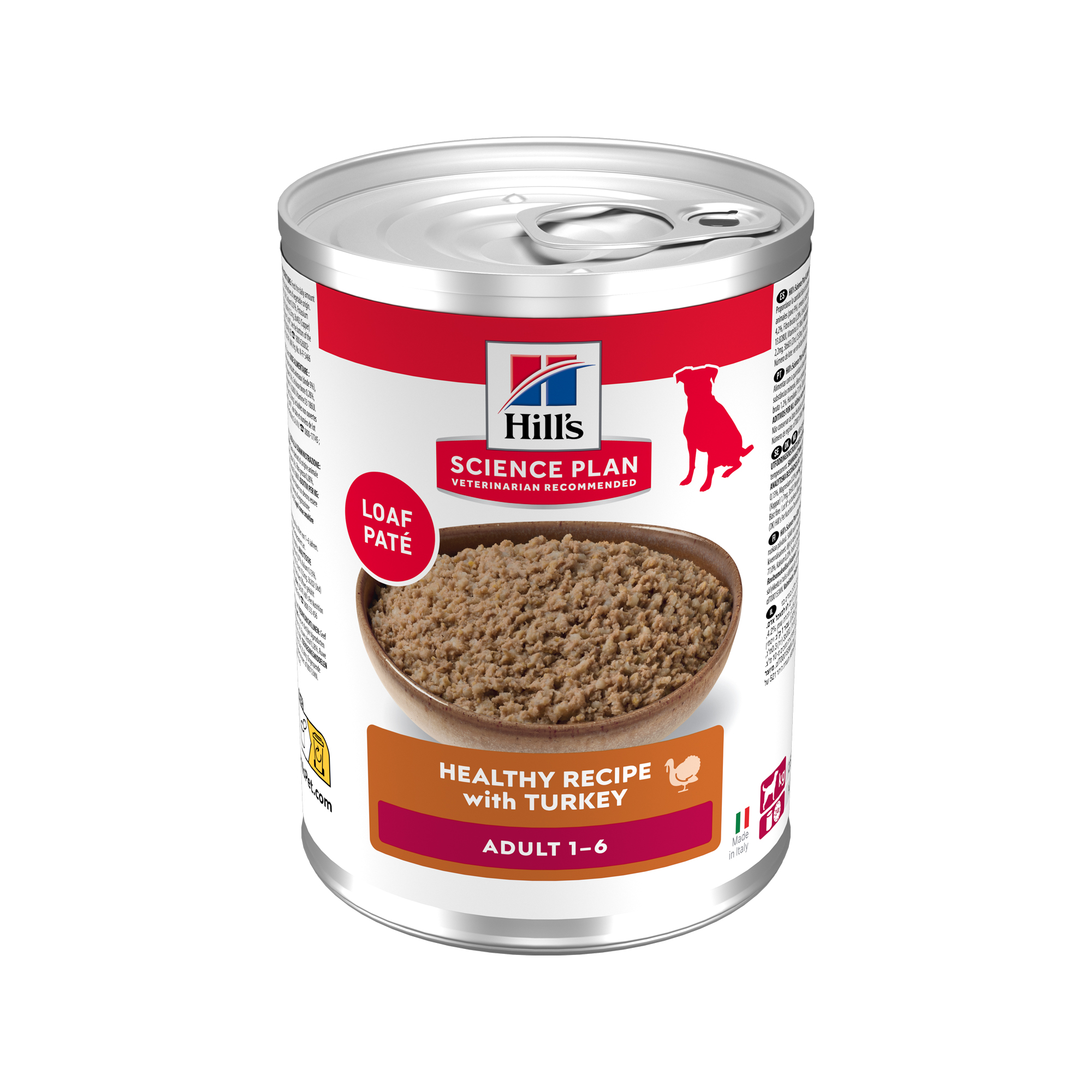 Hill's Science Plan - Medium - Adult - Turkey - Tin - 12 x 370 g