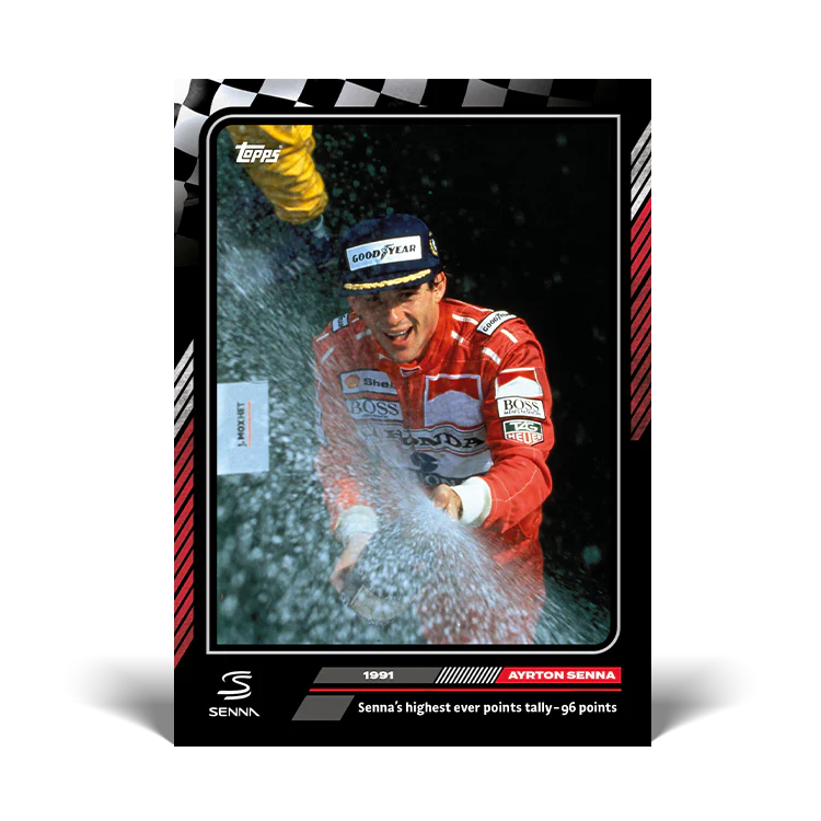 Topps UK - The Story of Senna - Card #39