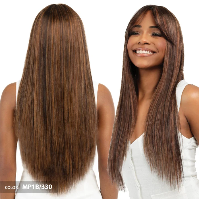 Bobbi Boss 100% Human Hair Full Wig - MH1314 STRAIGHT 26