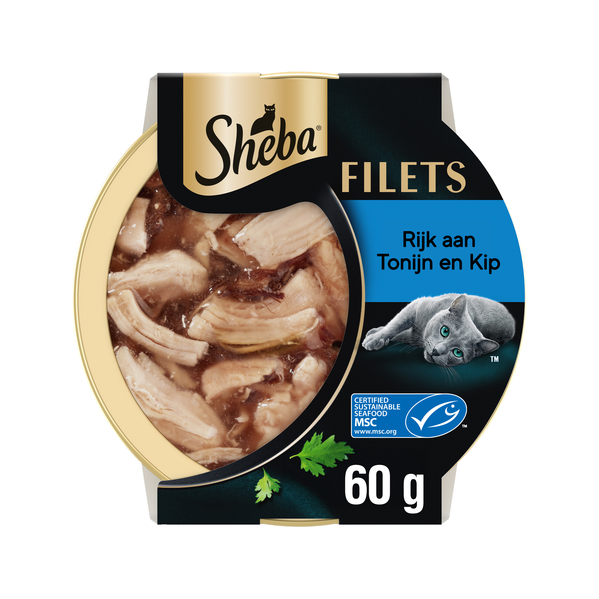Sheba Filets - Chicken with Tuna - 16 x 60 g
