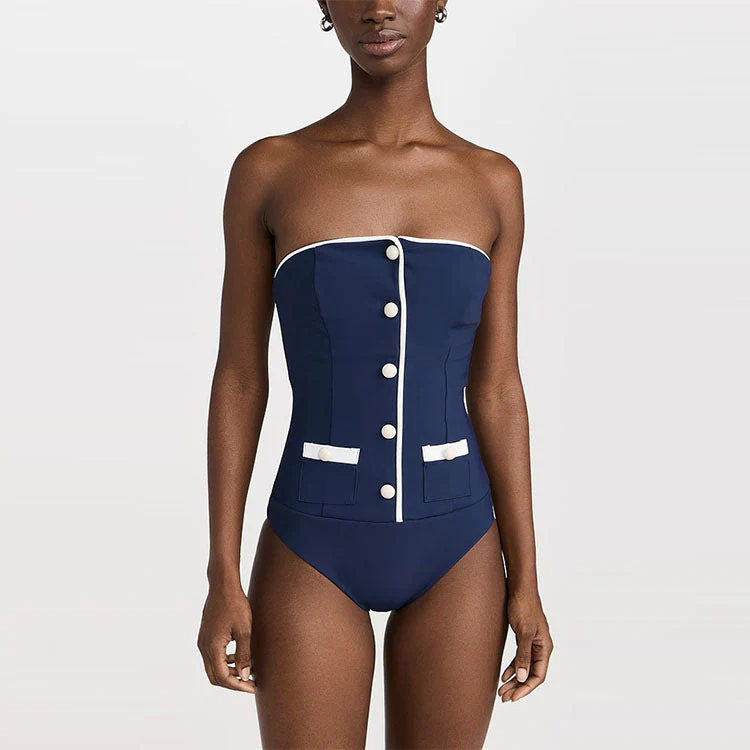 Sapphire Surf Swimsuit - Blue