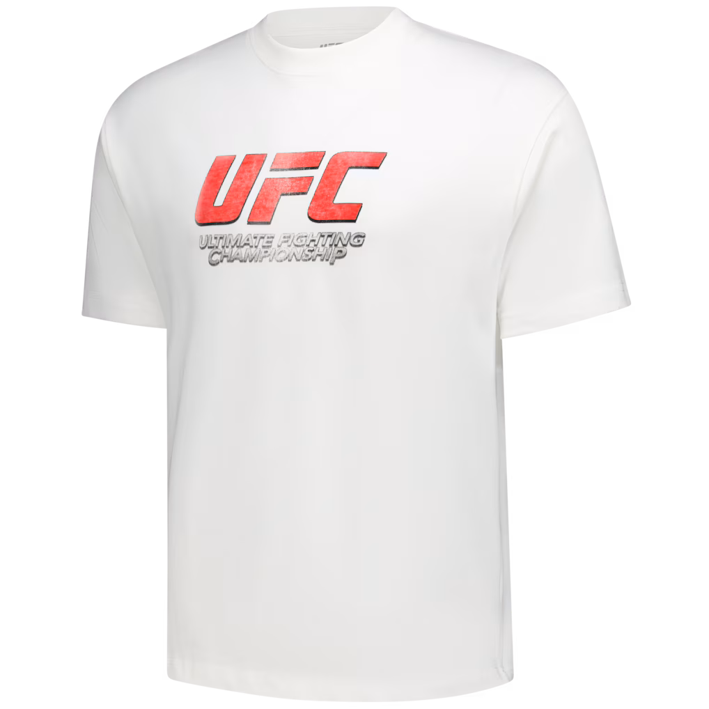 Men's White UFC It's Time T-Shirt