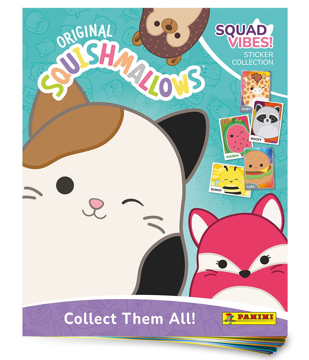 Squishmallows Sticker Collection - missing stickers