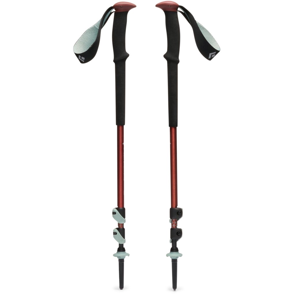 Black Diamond Trail Trekking Poles (Pair) - Iron Red