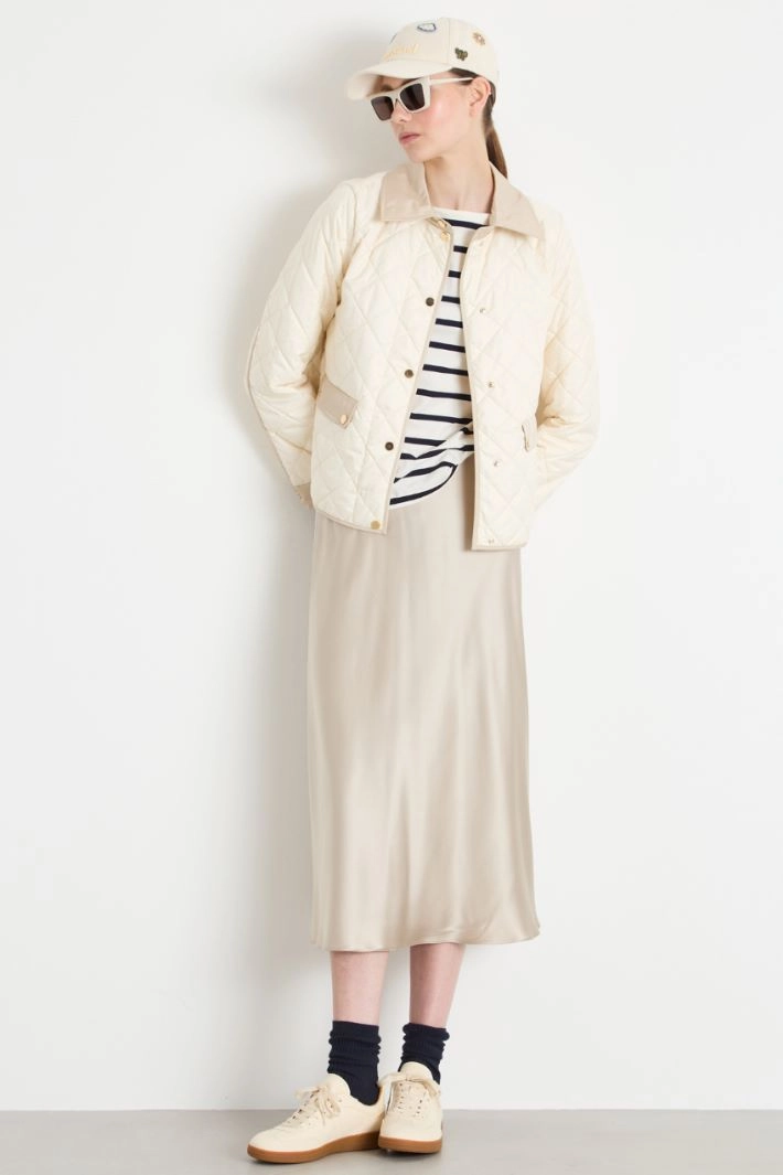 Padded jacket - WHITE