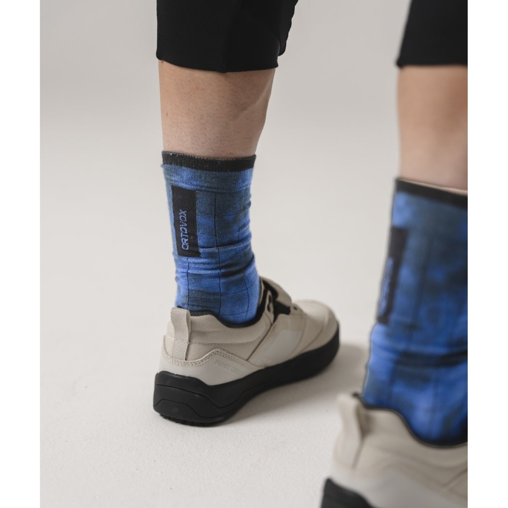 Ortovox MTB Mid Socks Men - blue note