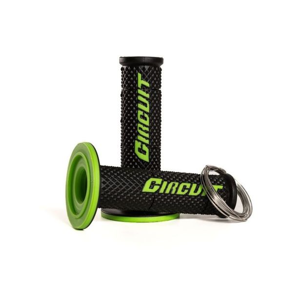 Circuit Equipment V Universal Handlebar Grips - Black / GreenRef: cre0014 / ma018-217