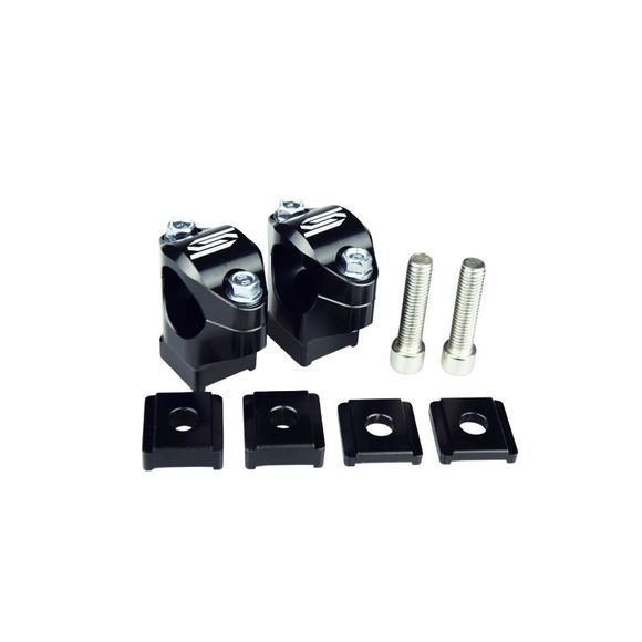 Pontet de guidon Scar Ø28,6 30/35/40/45mm - pour tés SCAR APEX Universel - NoirRef : SCR0298 / P32