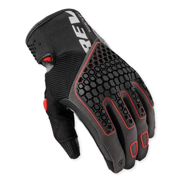 Rev it MANGROVE Gloves - Gray / RedRef: RI1749