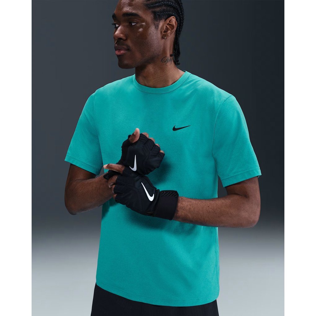 Nike Dri-FIT UV Hyverse Short-Sleeve Fitness Top Men - dusty cactus/black DV9839-345