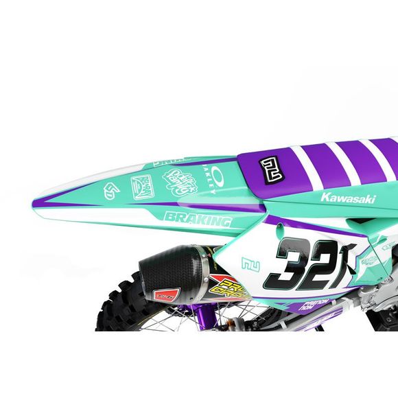 RiderUnik ENJ deco kitKAWASAKI 250 KX 250 F (KX250N) - 2004 - 2005Ref: ru0189 / kaenj06