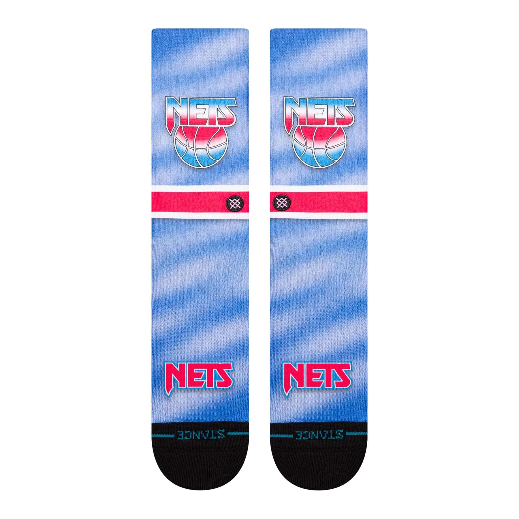 New Jersey Nets Hardwood Classics NBA Crew Socks