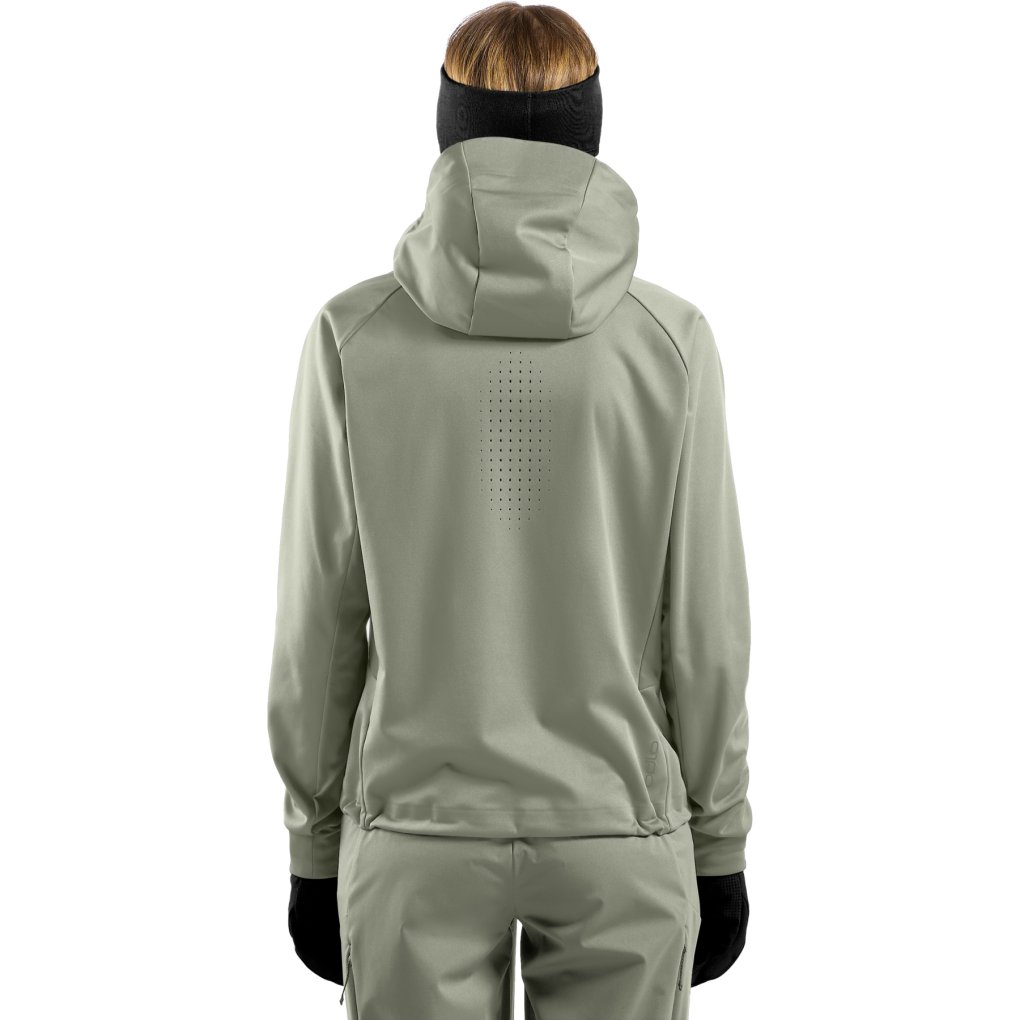 Odlo Zeroweight X-Warm Windproof Cross-Country Jacket Women - shadow
