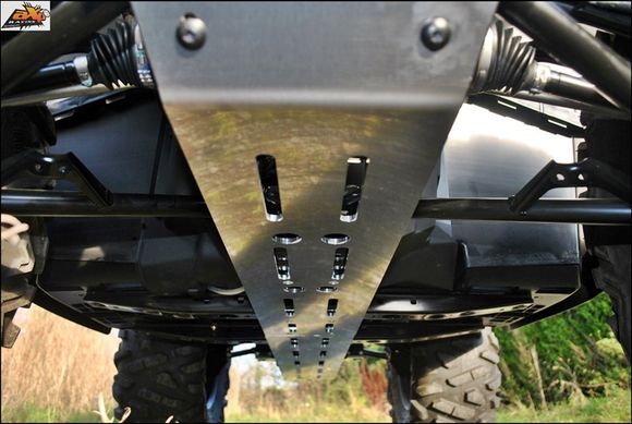 AXp central aluminum engine guard 6mm Can - Am Outlander Max 500LRef: Xp00254A / 1053094
