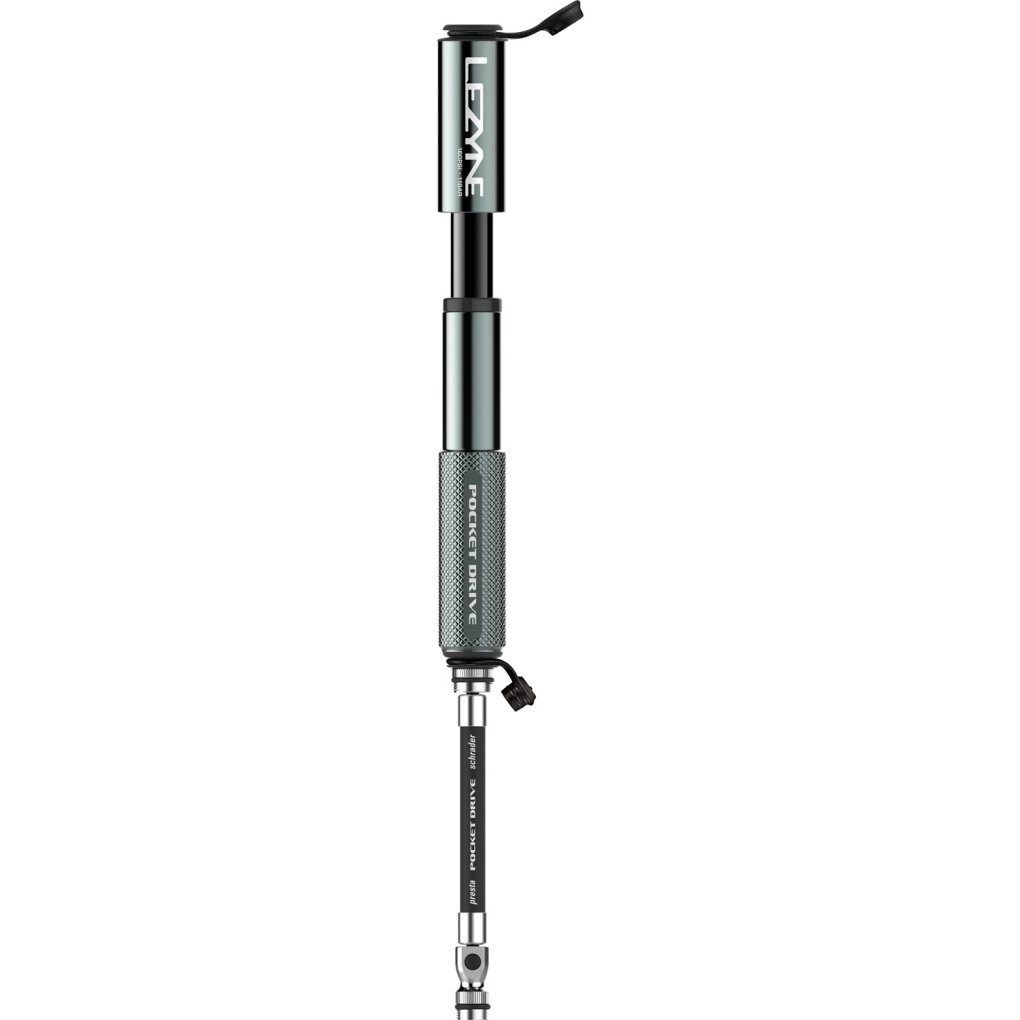 Lezyne CNC Pocket Drive Small Pump - light gray