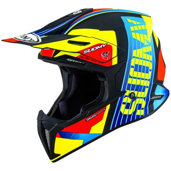 Suomy X-WING cross helmet - AMPED 2026 - Black / BlueRef: SU0437