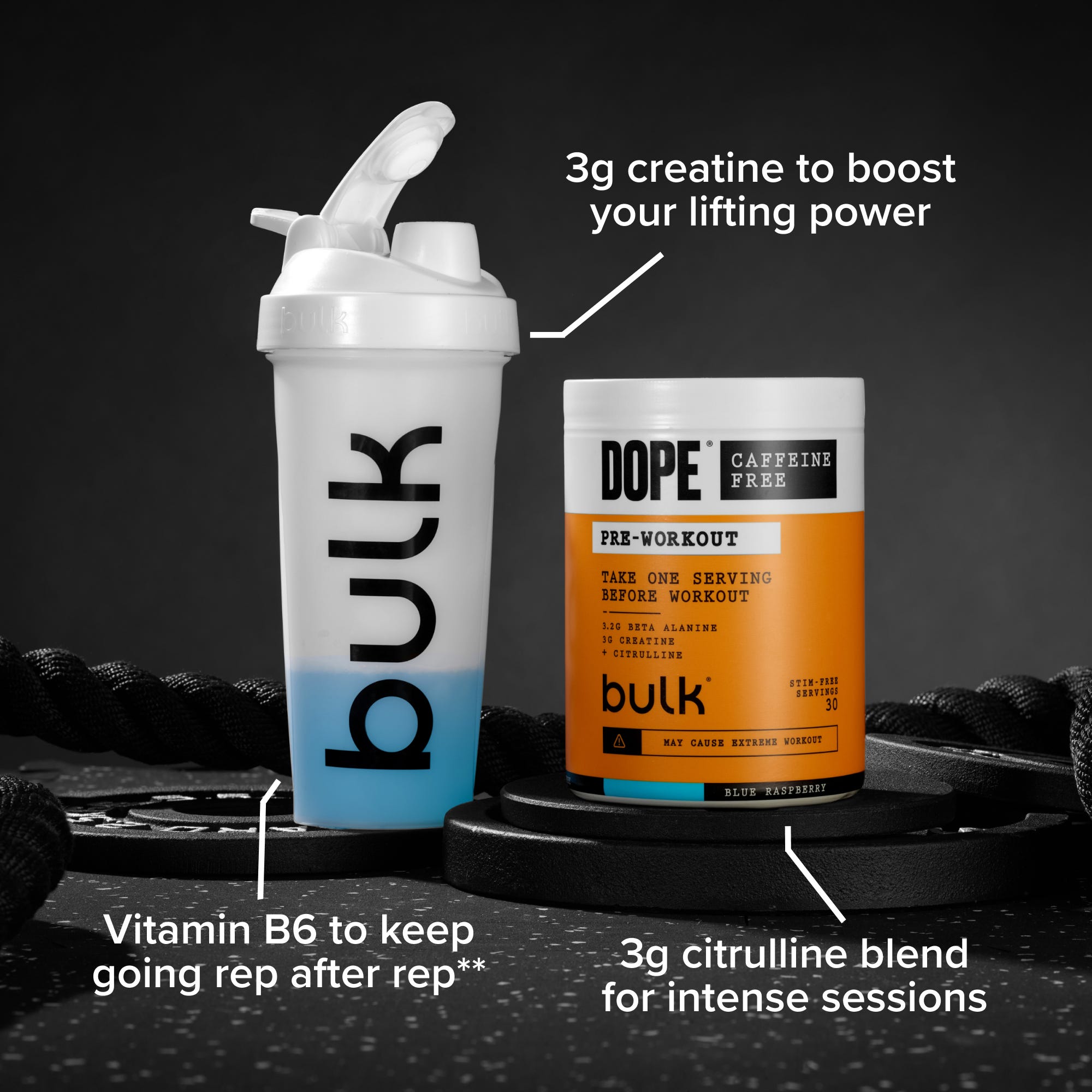 Dope Pre-Workout Caffeine Free