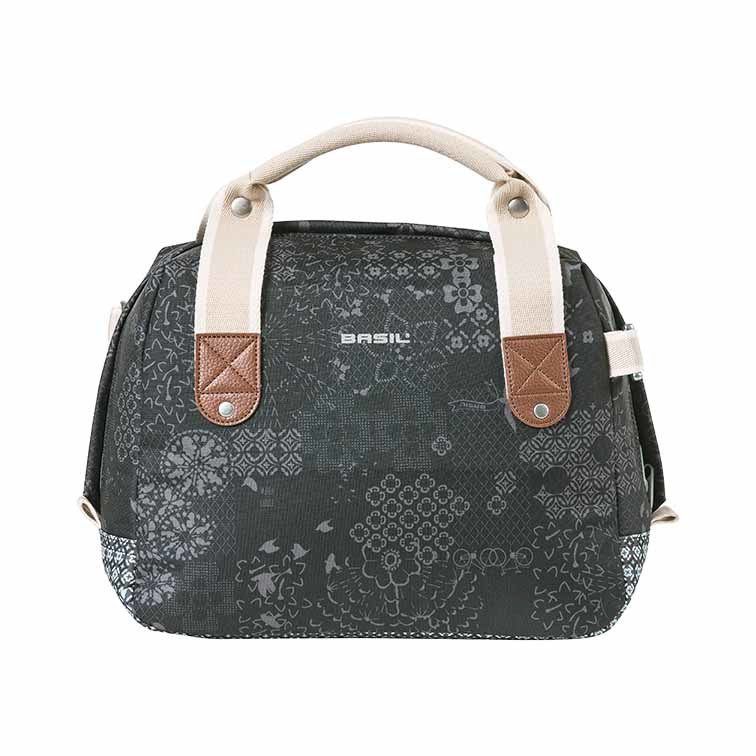 Basil Bohème City Bag Handlebar Bag 8L - charcoal