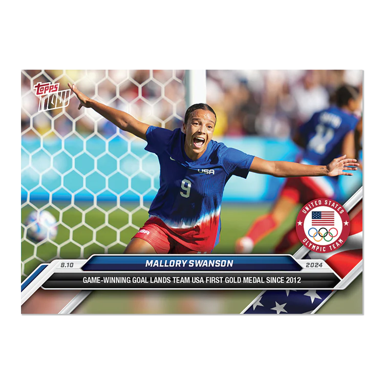 Mallory Swanson - 2024 Olympic Games TOPPS NOW® Card 25