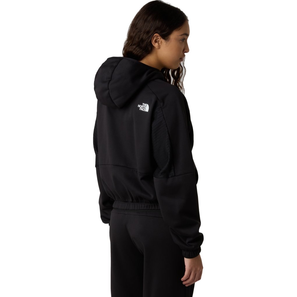The North Face Mountain Athletics Hooded Fleece Jacket Women - TNF Black